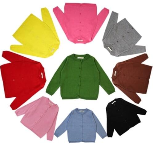 2019 spring autumn Knitted Cardigan Sweater Baby Children Clothing Boys Girls Sweaters Kids Spring Wear baby boy clothes winter