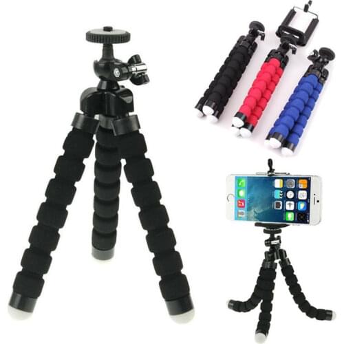 Hot Portable Mobile Phone Holders Professional Adjustable Camera Tripod Stand Mount Cell Phone Stand