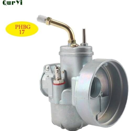 17mm Motorcycle Carburetor Carburador Puch For Moped Bing Style Carb Stock Maxi Sport Luxe Newport Cobra Carburador Engines E50