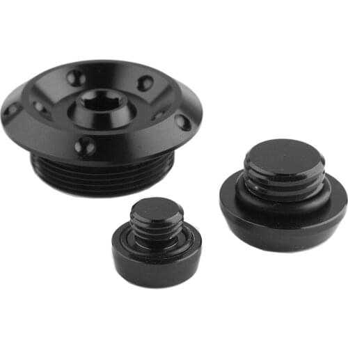 For kawasaki Versys 650 2007-2016 Versys1000 2011-2014 Motorcycle Engine Guard Plug Kit Crankcase Pluge Cap Oil Filler Cover Pad