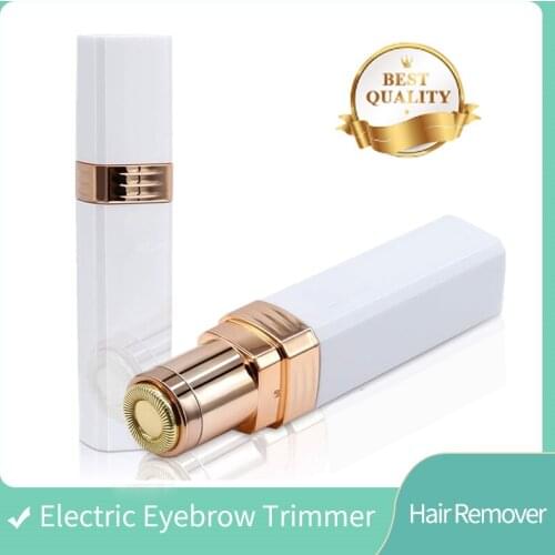 Mini Portable Electric Epilator Makeup Painless Hair Remover Eyebrow Trimmer Shaver For Face Lip Cheeks Women Lady depilator