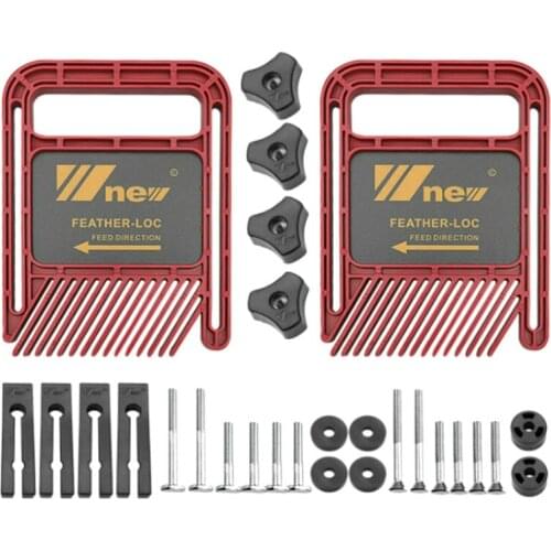 Multi-purpose Feather Loc Board Double Featherboards Miter Gauge Slot Woodworking Tools for Engraving Machine Circular Saw Table