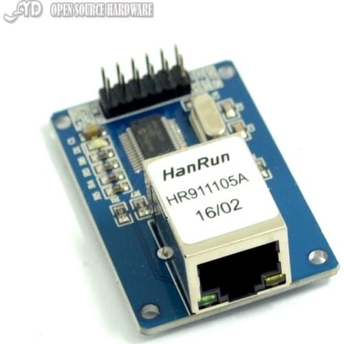 NC28J60 Ethernet LAN Network Mini 51AVRARMPIC Code For SPI Port Module