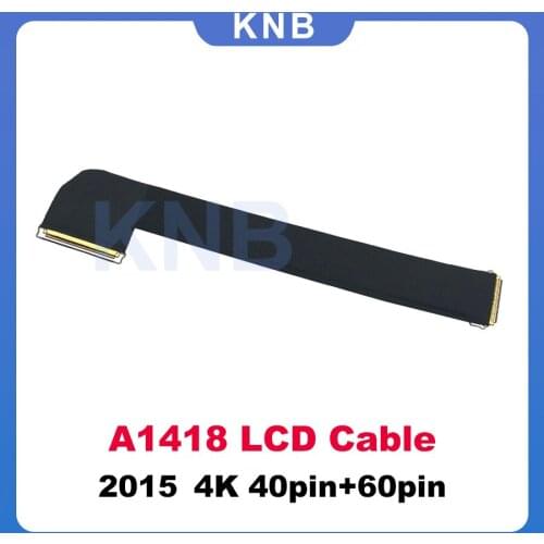 New 4K 60Pins to 40Pins LCD LVDs Cable For iMac 21.5" A1418 LCD Screen Display Cable Late 2015