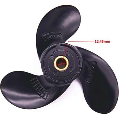 188x135MM Suzuki Outboard Engine Propeller 2.5HP Outboard Engine Propeller A520 Reliable Quality And Aluminium Alloy Material