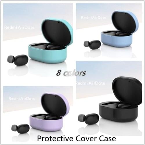 Shockproof Protective Cover Case Soft Silicone Drop Protection Sleeve Non-slip Protective Charging Box Shell Wireless Headphone
