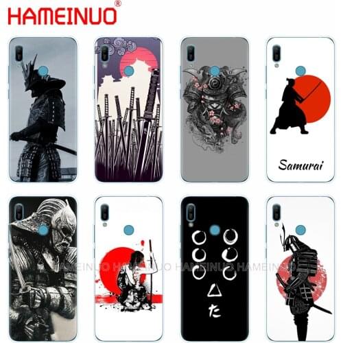 Silicon phone cover case for huawei Y5 Y6 Y7 Y9 PRO PRIME 2019 honor 8s 8a 20 LITE PRO 10i view 20 V20 case bumper coque Samurai