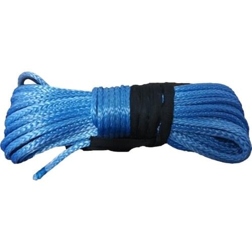 10mm x 30meters uhmwpe synthetic winch rope for offroad