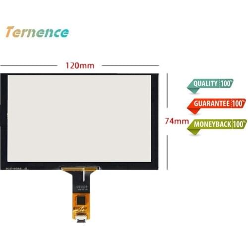 Skylarpu 120mm*74mm Capacitive touch panel Glass External screen of touch screen 120mmx74mm Handwritten screen Free shipping