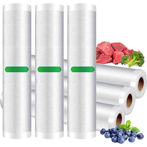 Roll Vacuum Bag Fresh - keeping Bag Food Preservation Bag Storage Bag Leakproof Food Storage Ziplock Bags Kitchen Accessories