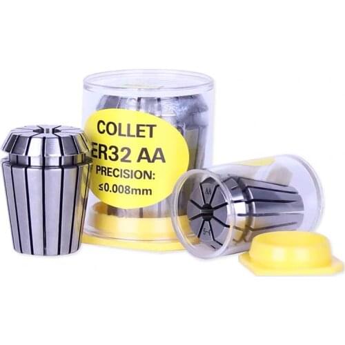 High precision 0.005mm Spring collet ER32 1-20 accuracy ≤0.008 ER32 nut collet engraving machine chuck