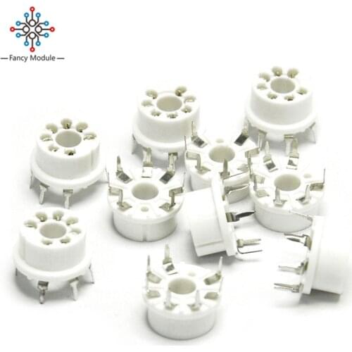 10PCS Mounting Base White Socket MQ2 MQ3 MQ7 MQ9 MQ135 Gas Sensors For Arduino