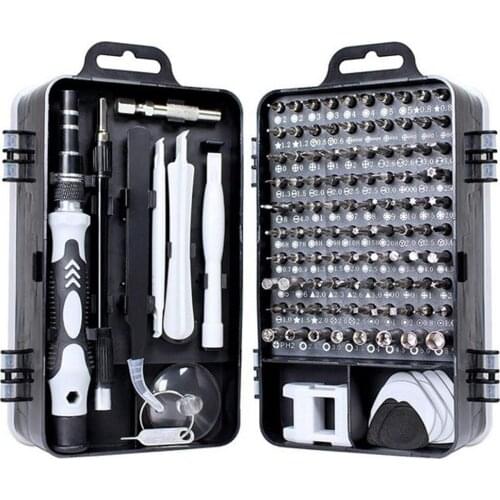115 In 1 Screwdriver Set Multi-Function Manual Repair Tool Box Home Multi-Use Repair Mobile Phone Computer Disassembly Tool Box