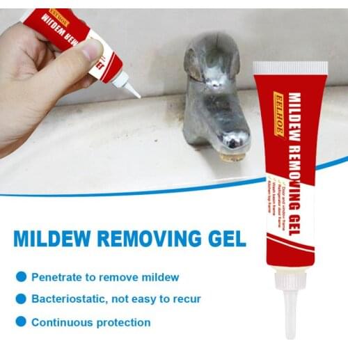 20g Mildew Cleaning Agent Household Tile Cleaner Floor Wall Floor Cracks Fungicide Detergent Remover Gel Stain Cleaner