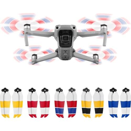 8pcs Replacement Propeller for DJI Mavic Air 2/2S Drone Blade Props Folding Noise Reduction Prop Airscrew Accessory Spare Parts