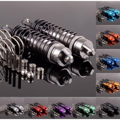1:10 2Pc/4Pc Aluminum Front 72-90MM Rear 80-102MM Oil Damper Shock Absorber For RC Car Parts 1/10 Traxxas Slash 4x4 Stampede