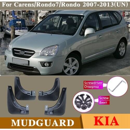 Car Products Car Accessories Fender Mudguards Splash Guards Fender Mudflaps For Kia Carens Rondo 7 UN 2007-2013 Car Fender