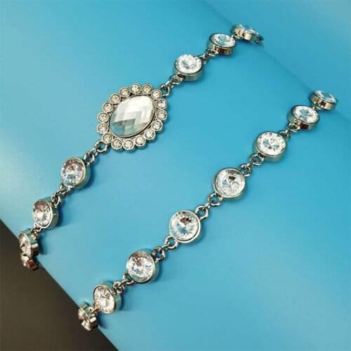 Rhinestone Handbag Chain Imitation Diamond Bag Strap Bags Decorative Chain Elegant Bag Handle Chain Bag Accessories