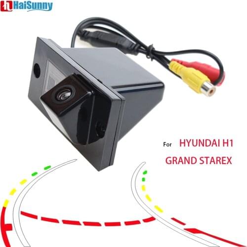 HaiSunny Intelligent Dynamic Trajectory Tracks Rear View Reversing Backup Camera For HYUNDAI H1 GRAND STAREX