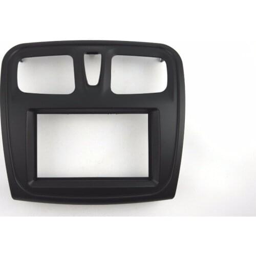 Double Din Dash Kit for Renault Sandero,Dacia Logan 2012+ Face Plate Fascia Radio DVD Stereo Install kit Panel Trim Facia Frame