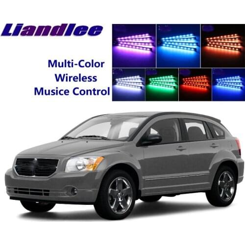 Liandlee Car Neon Color-Changing Light of Atmibient Inside Footwell Light For Dodge Caliber