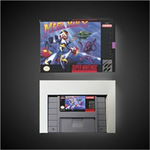 Mega Man X - Action Game Card US Version with Retail Box