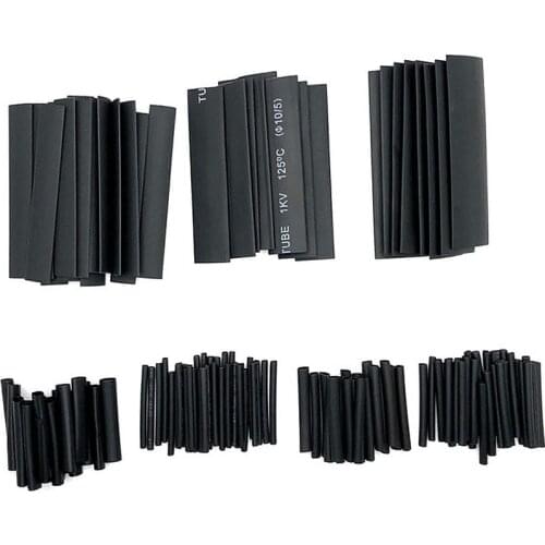 127Pcs Heat Shrink Tube Sleeve Kit for Electrical Wires Wrap Cable Pipe Connection Insulation Repair Waterproof String Protector
