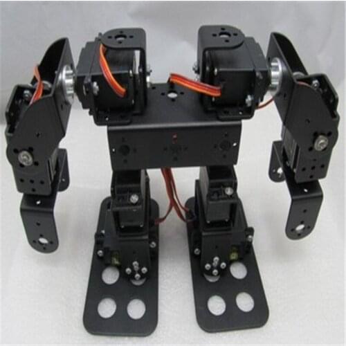 Official iSmaring 8 DOF Humanoid Robot Walking Bipedal Steering Gear Bracket Part Including Servo Diy Wheeled Robotic Car Chassi