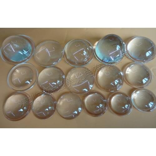 Plano convex Optical Glass Lens for LED Flashlight torch Auto car lamp spotlight projection light