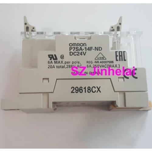 Authentic Original P7SA-14F-ND DC24V OMRON RELAY SOCKET 24VDC