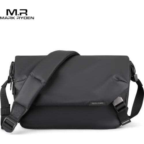 Mark Ryden 2021 New Men Shoulder Bags High Capacity Sling bag Men YKK Zipper Water Resistant Short Trip Crossbody Bag Men