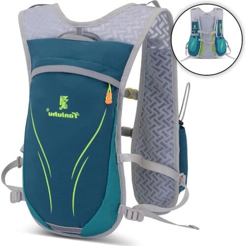 KoKossi Waterproof Cycling Sport Backpack Outdoor Running Hiking MTB Mountain Bike Lightweight Breathable Bag Wearable Water Bag