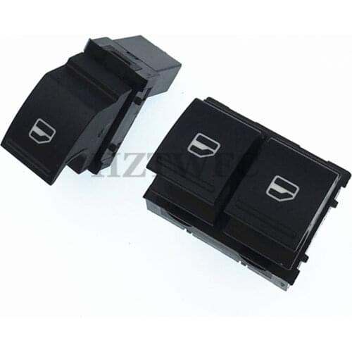 High Quality 1K3959857A 1F0959855 Power Window Switch For VW Caddy 2K EOS Golf 5 6 GTI Passat B6 CC Tiguan Polo 6R