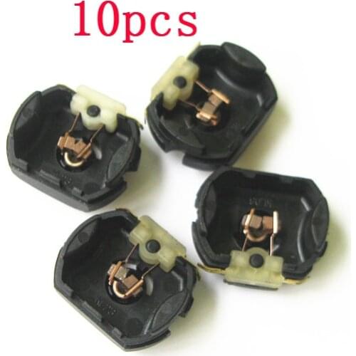 10Pcs Carbon Brush+Motor Case/Shell/Housing 130 Motor Accessories for 1/32 Scale Tamiya Mini 4WD Car Model