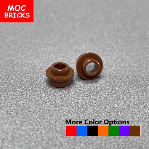 10pcs/lot MOC Bricks Plate Round 1 x 1 with Open Stud fit with 85861 DIY Educational Building Blocks toys Kids gifts