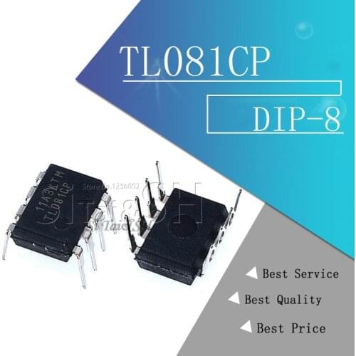 10PCS TL081CP DIP8 TL081 DIP TL081C DIP-8 new and original IC
