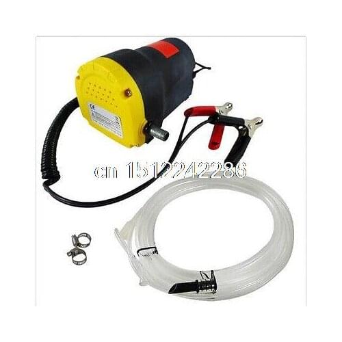 12V 5Amp Motor Oil Fuel Diesel Extractor Scavenge Suction Transfer Pump & Hoses