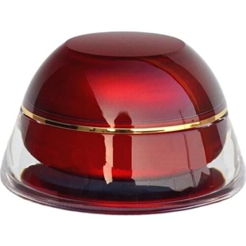 50g red pagoda shape acrylic cream bottle,eyecream jar,Cosmetic Jar,Cosmetic Packaging