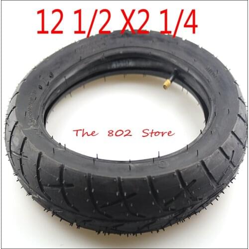 57-203)12 1/2x2 1/4 12 inch outer Tire fits Many Gas Electric Scooters e-Bike folding Bike bicycle