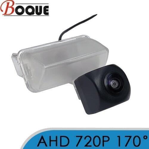 BOQUE 170 Degree 720P HD AHD Car Vehicle Rear View Reverse Camera For Toyota Sienta Innova Crysta Fortuner Harrier Aurion Avalon