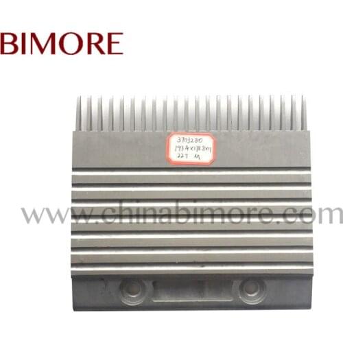 Escalator lift Parts ECO Escalator Comb Plate DEE3703280 3703280 Length 197.4mm Width 178.8mm 22T Middle