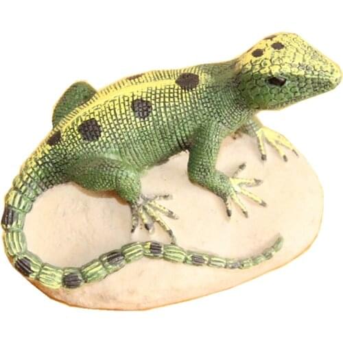 Handmade Painted Simulation lizard Creative Resin Crafts Tourism Souvenir Gifts Collection Home Decortion