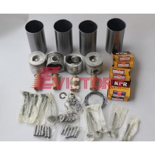 For ISUZU 4BG1-T 4BG1T overhaul kit gasket liner crankshaft conrod water pump