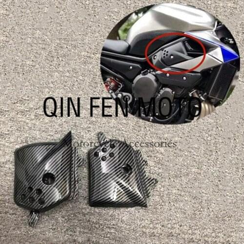 Carbon fiber paint Left Right Side Fairing Panel Cover Fit For Yamaha XJ6 2009 - 2012