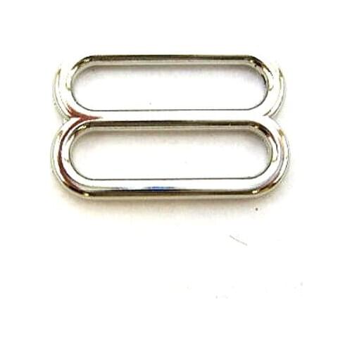 Metal Slide 1" Strap Adjuster For Handbags Collars