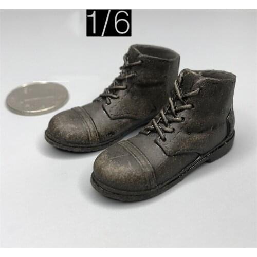 1/6 threezero 3A The Walking Dead Merle Dixon Shoes Model for 12" Male Action Figure Doll