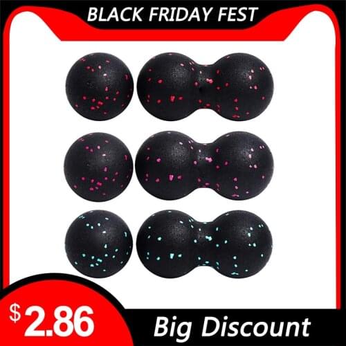 Portable EPP Peanut Ball Fascia Ball Set Multifunctional Deep Tissue Massage Ball Kit Yoga Fitness Relaxation Equipment