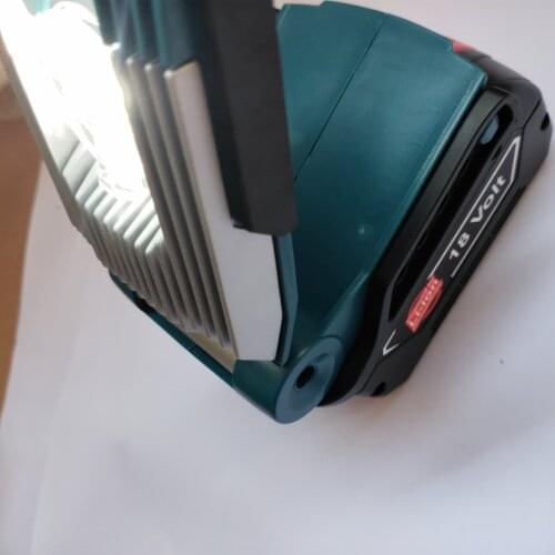 High quality 14.4V/18V Li-ion LED Work Light Flash Light Site Light Torches For Bosch 14.4V 18V battery