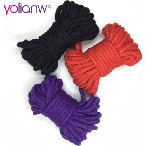 10M Fetish Alternative slave bondage rope Restraint Cotton Rope sex products for couples adult game BDSM roleplay Sex toys
