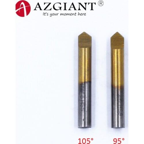 95/105 Degree Flat End Milling Cutter Lock smith Tool Key Machine Drill Bit Matching Tools